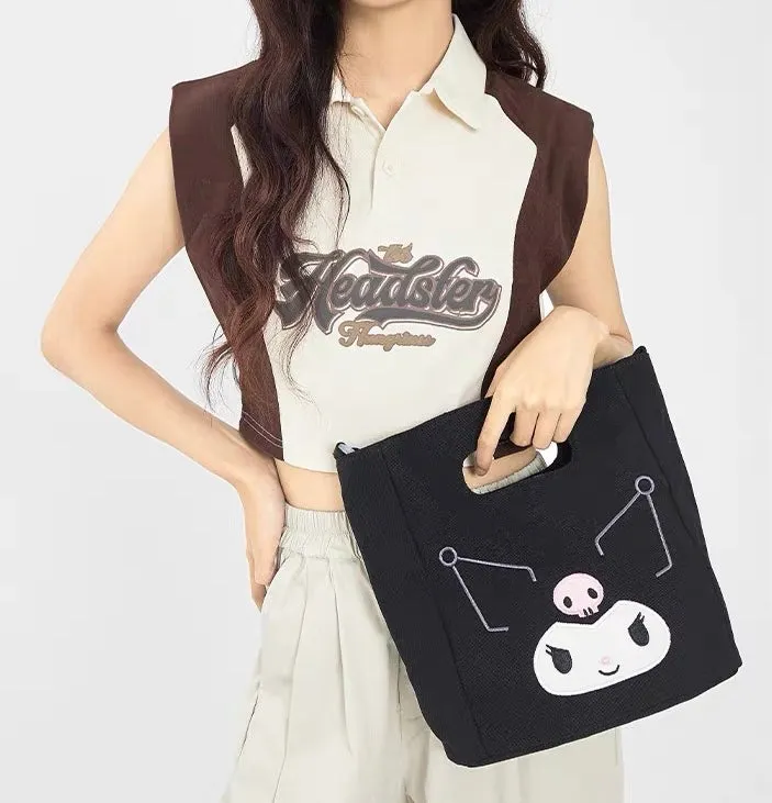 Sanrio Canvas Tote/Crossbody Bag (HK/KR)