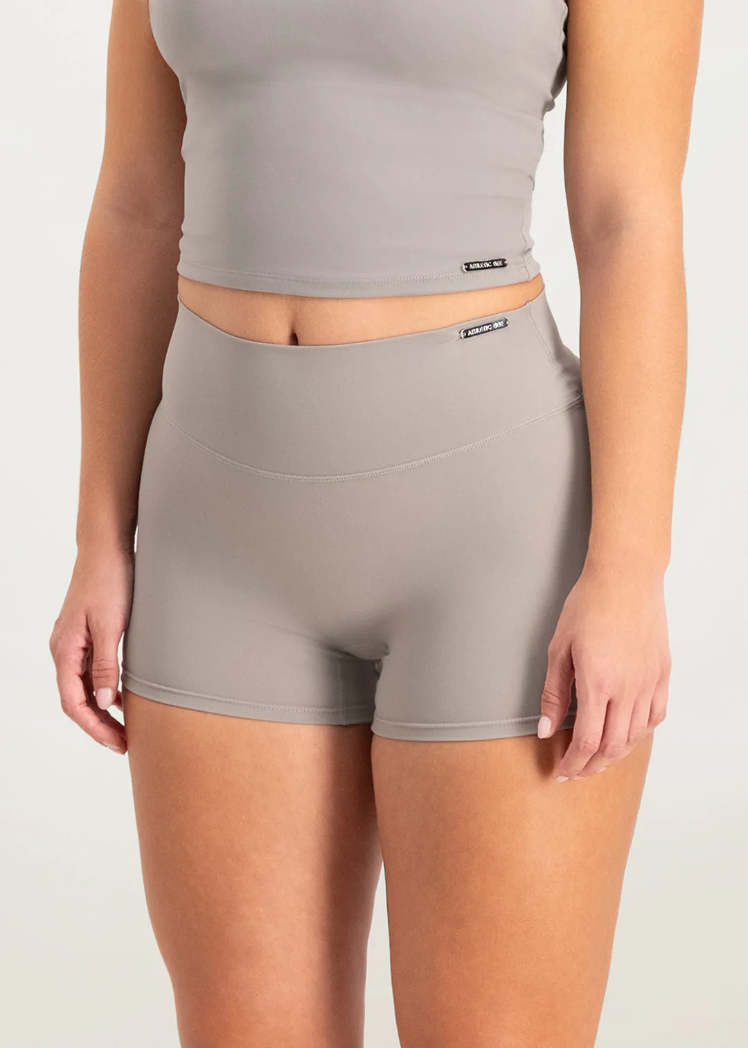 Sculpt Shorts - Light Grey