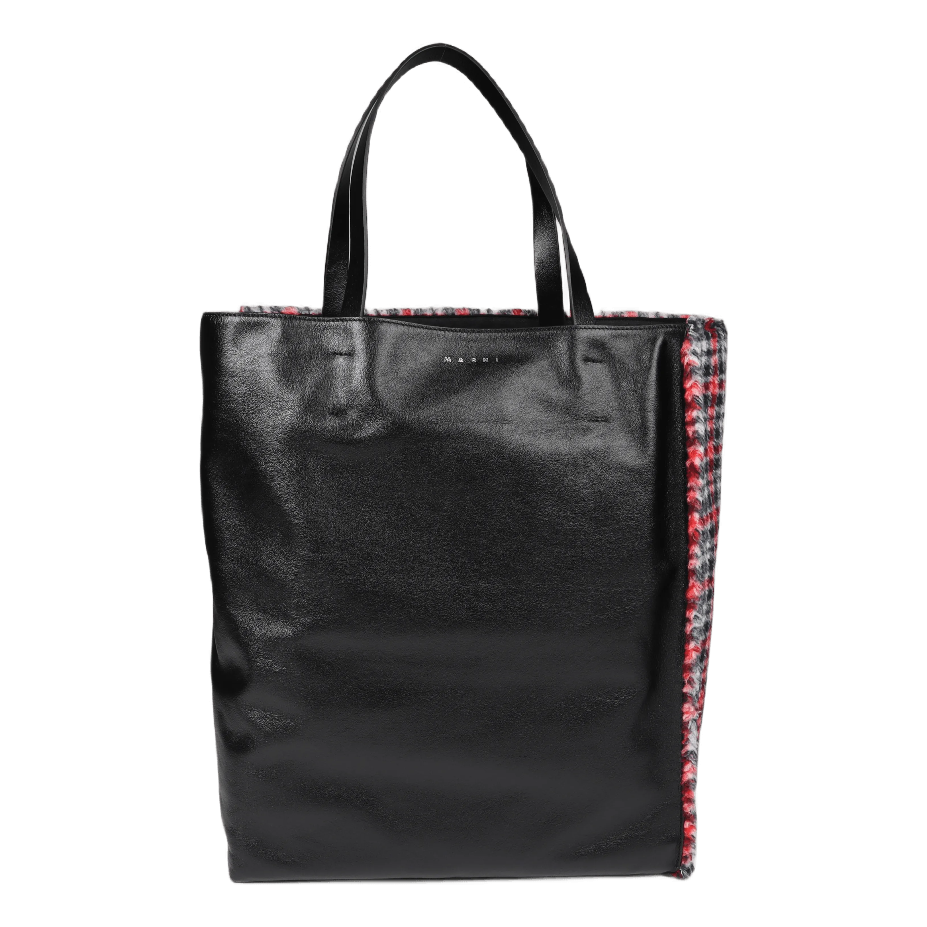 Shopping Bag Black/hot Red/black