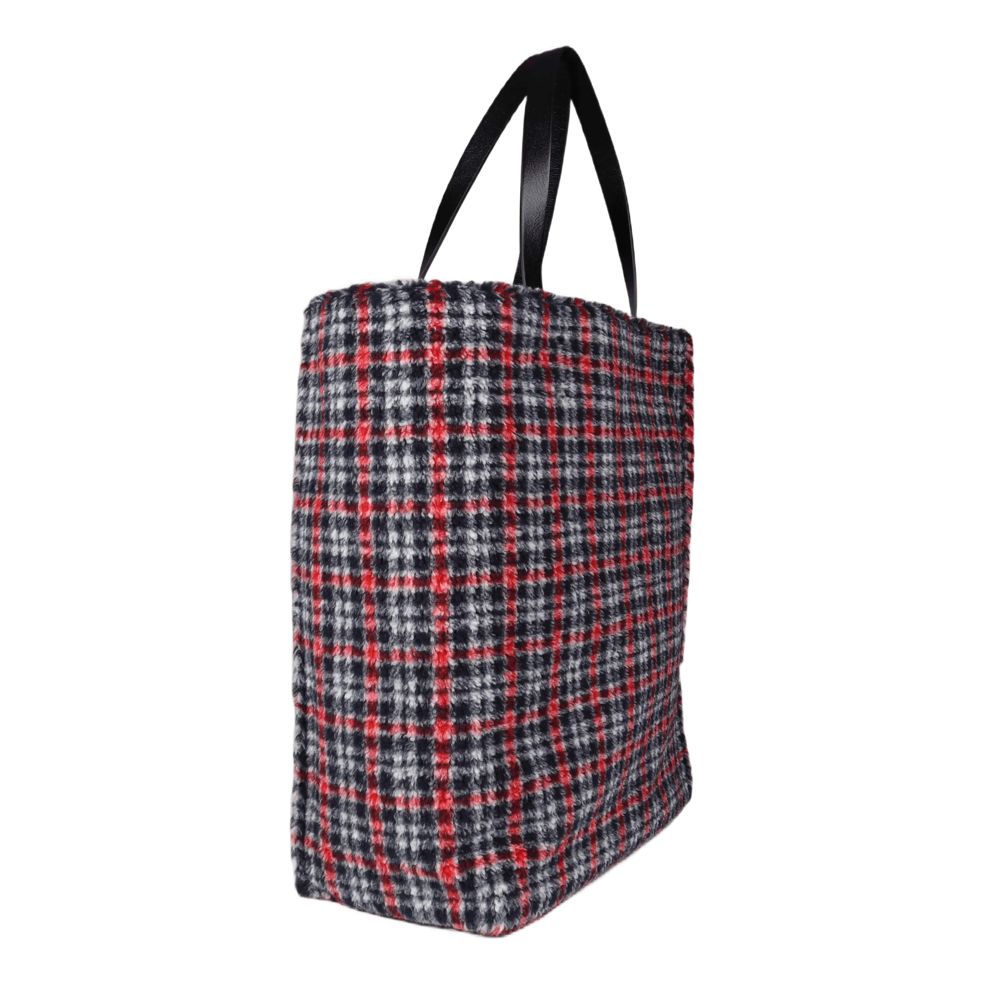 Shopping Bag Black/hot Red/black