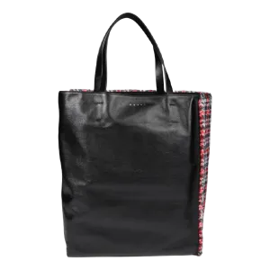 Shopping Bag Black/hot Red/black