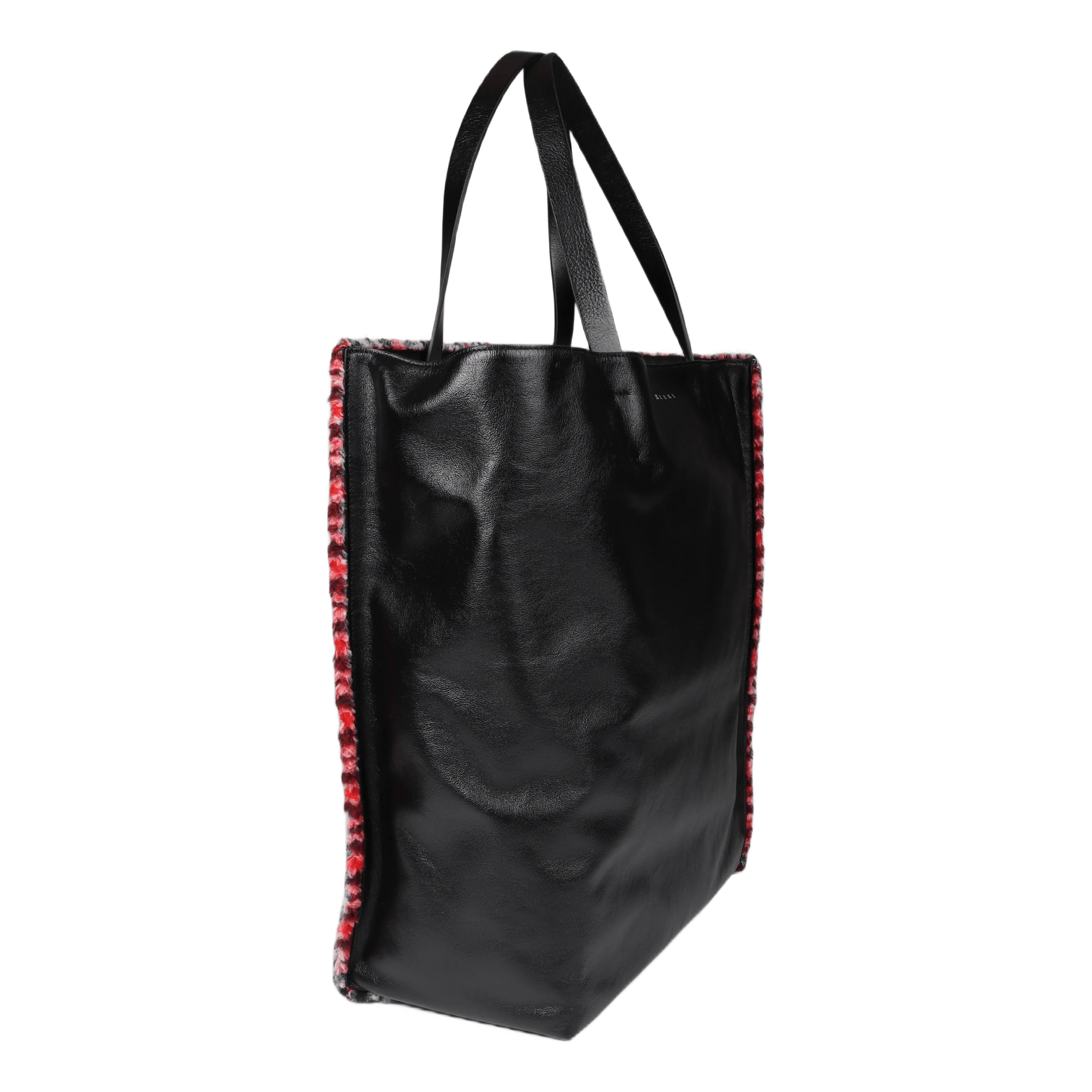 Shopping Bag Black/hot Red/black