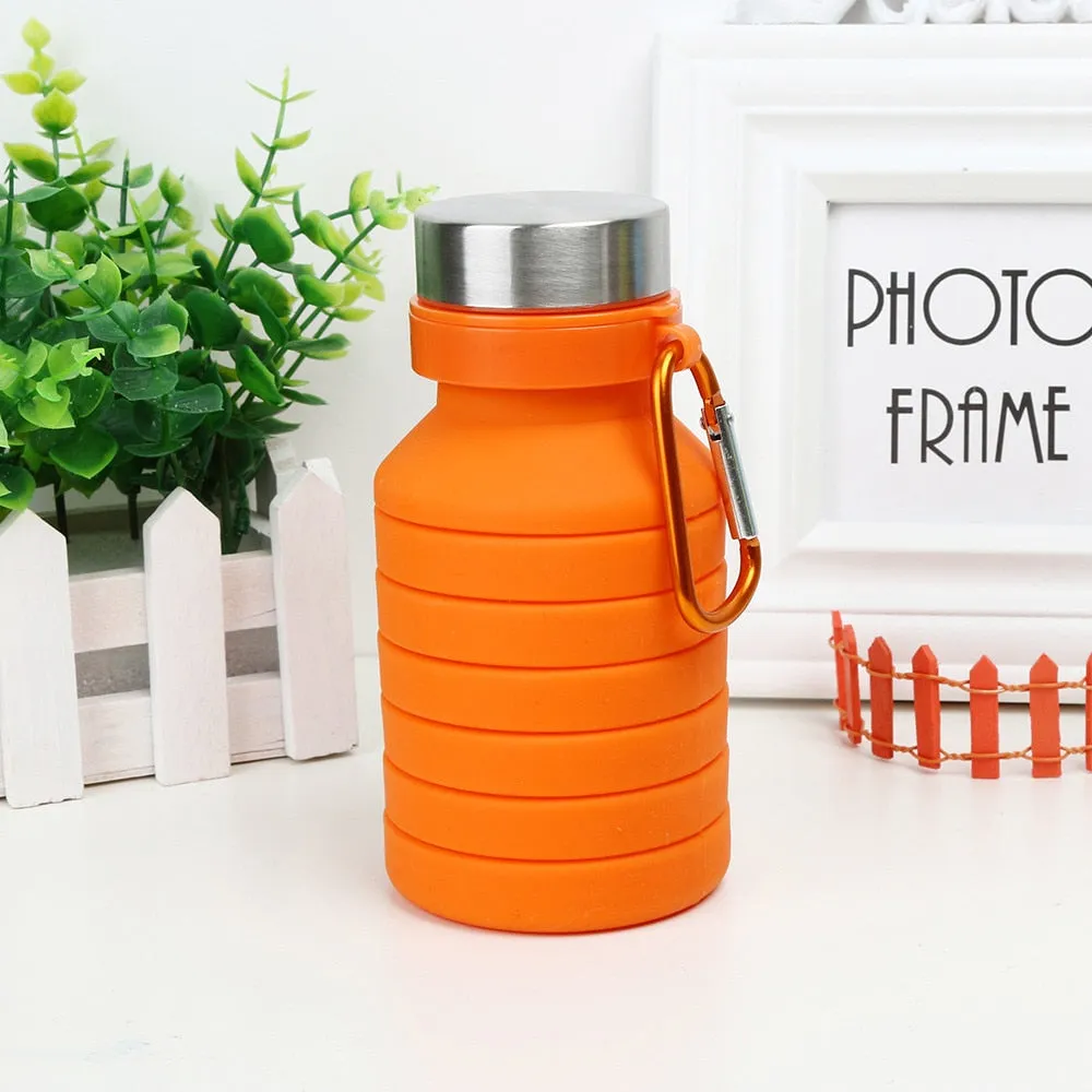 Silicone Portable Outdoor Bottle