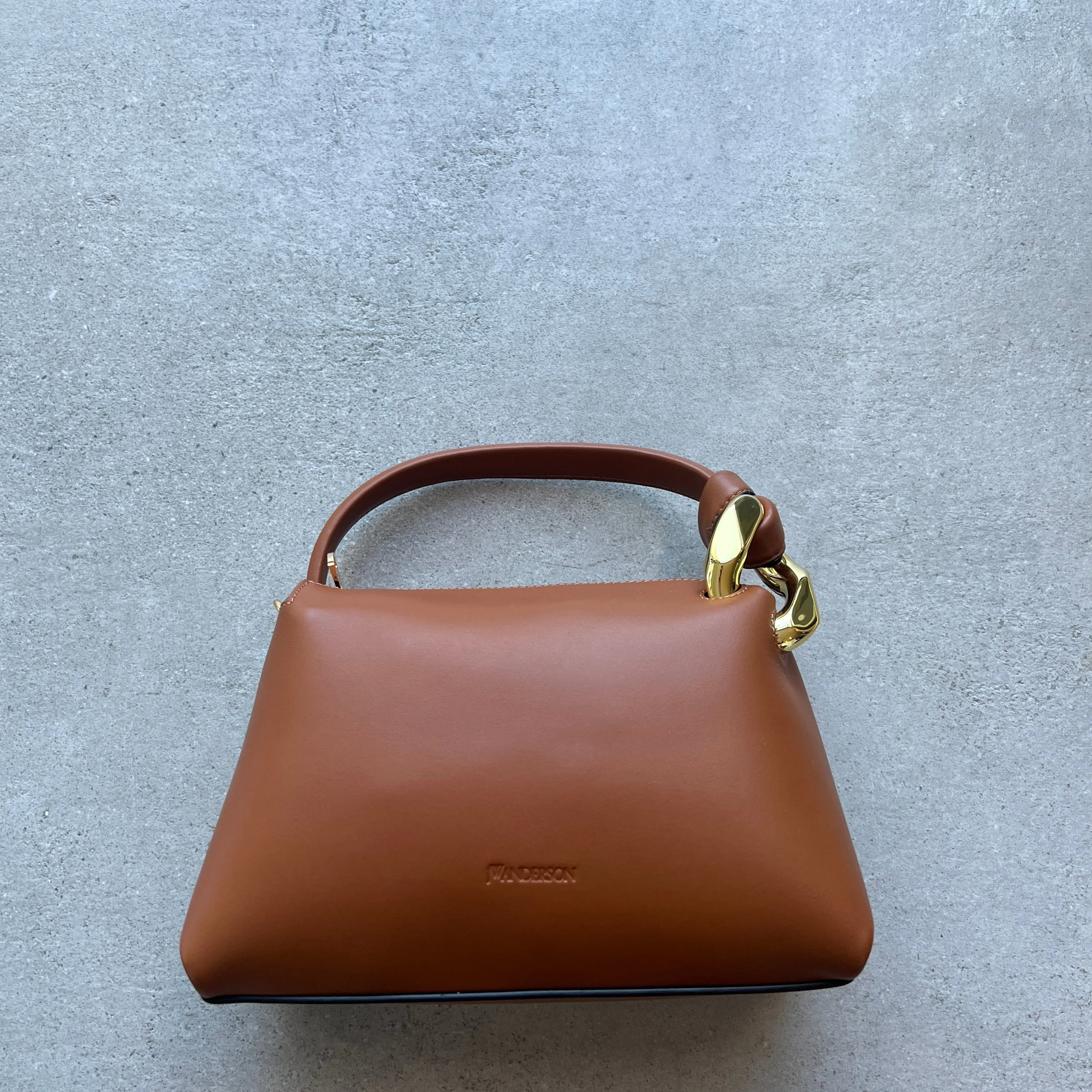 Small Corner Bag, Tan