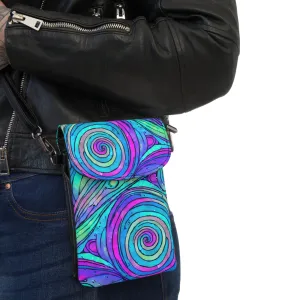 Swirls Cell Phone Wallet