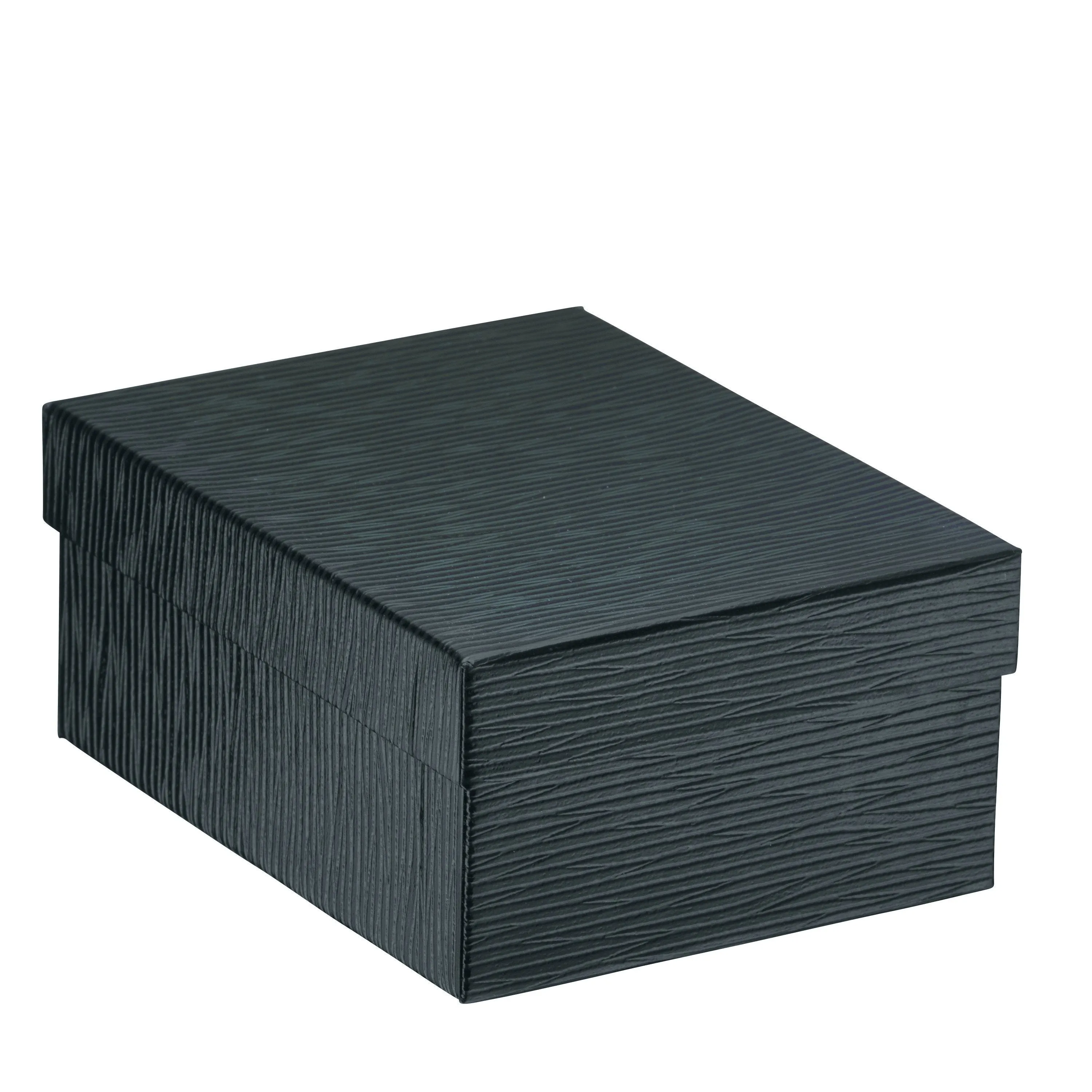 Textured Leatherette T-Style Earring Box, Exquisite Collection