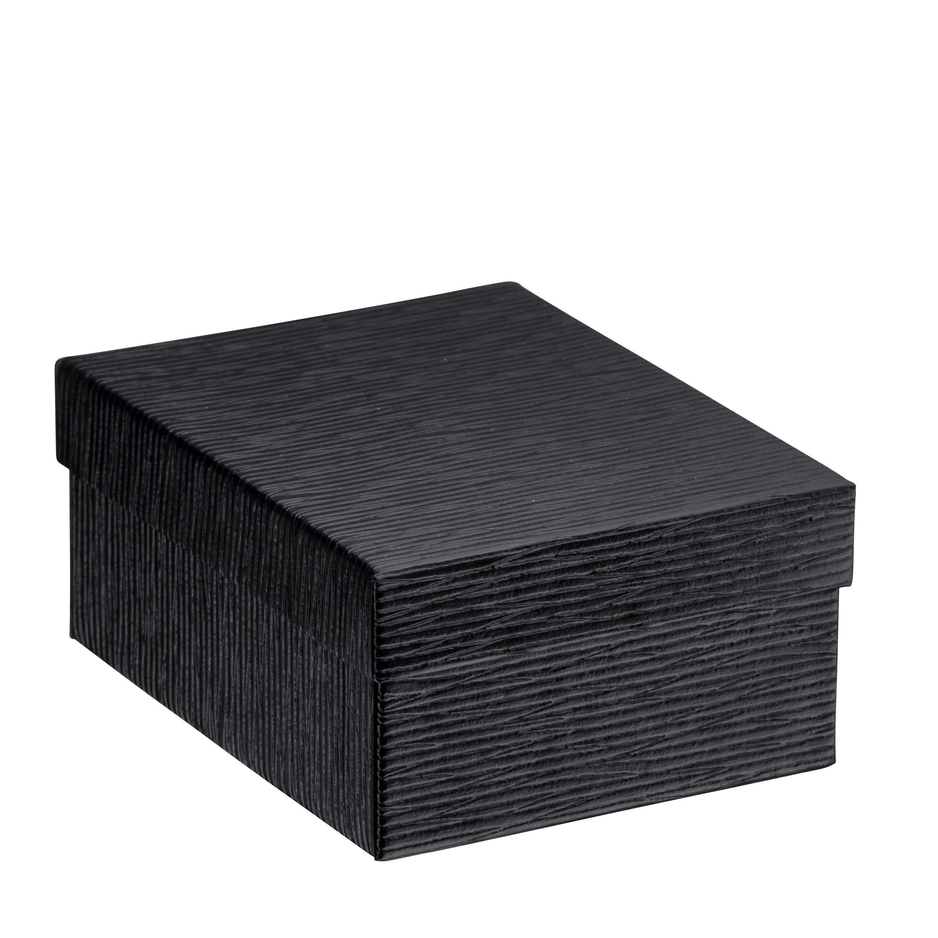 Textured Leatherette T-Style Earring Box, Exquisite Collection