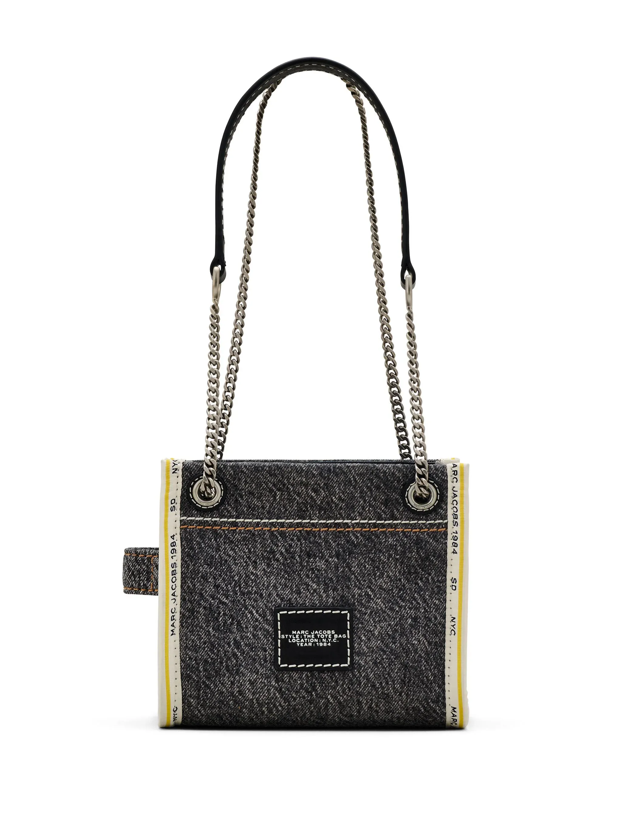 The Denim Chain Crossbody Tote bag