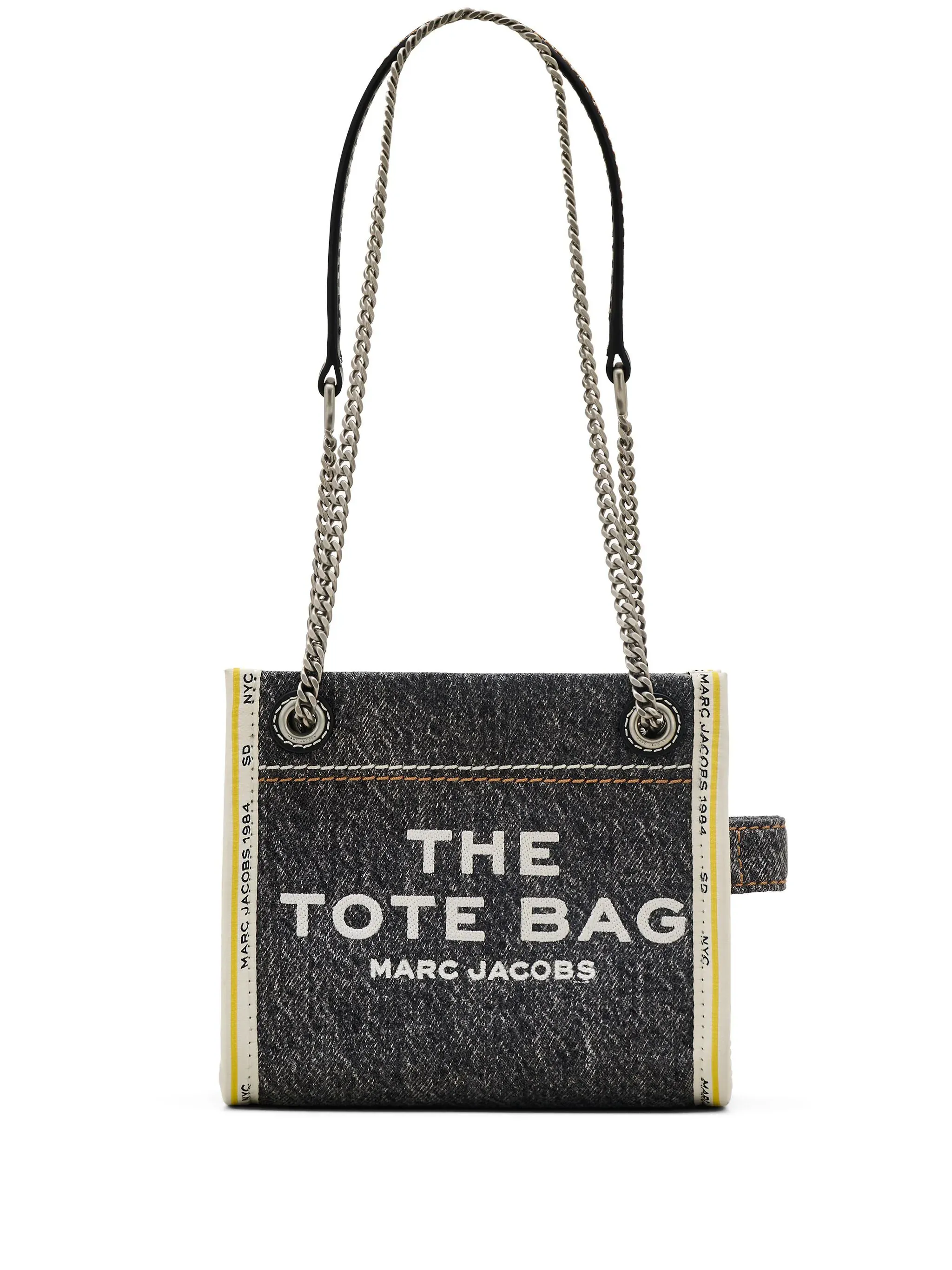 The Denim Chain Crossbody Tote bag