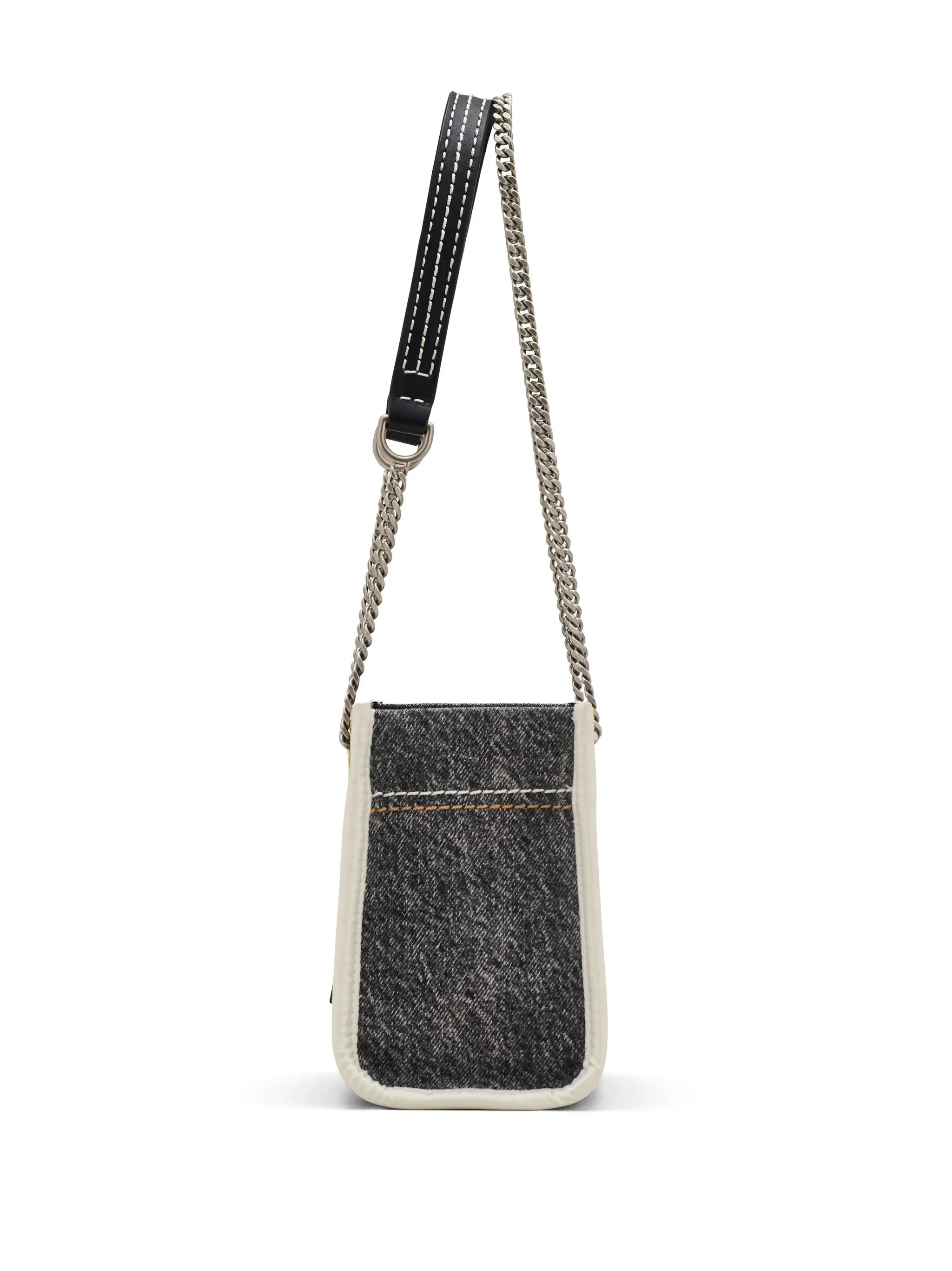 The Denim Chain Crossbody Tote bag