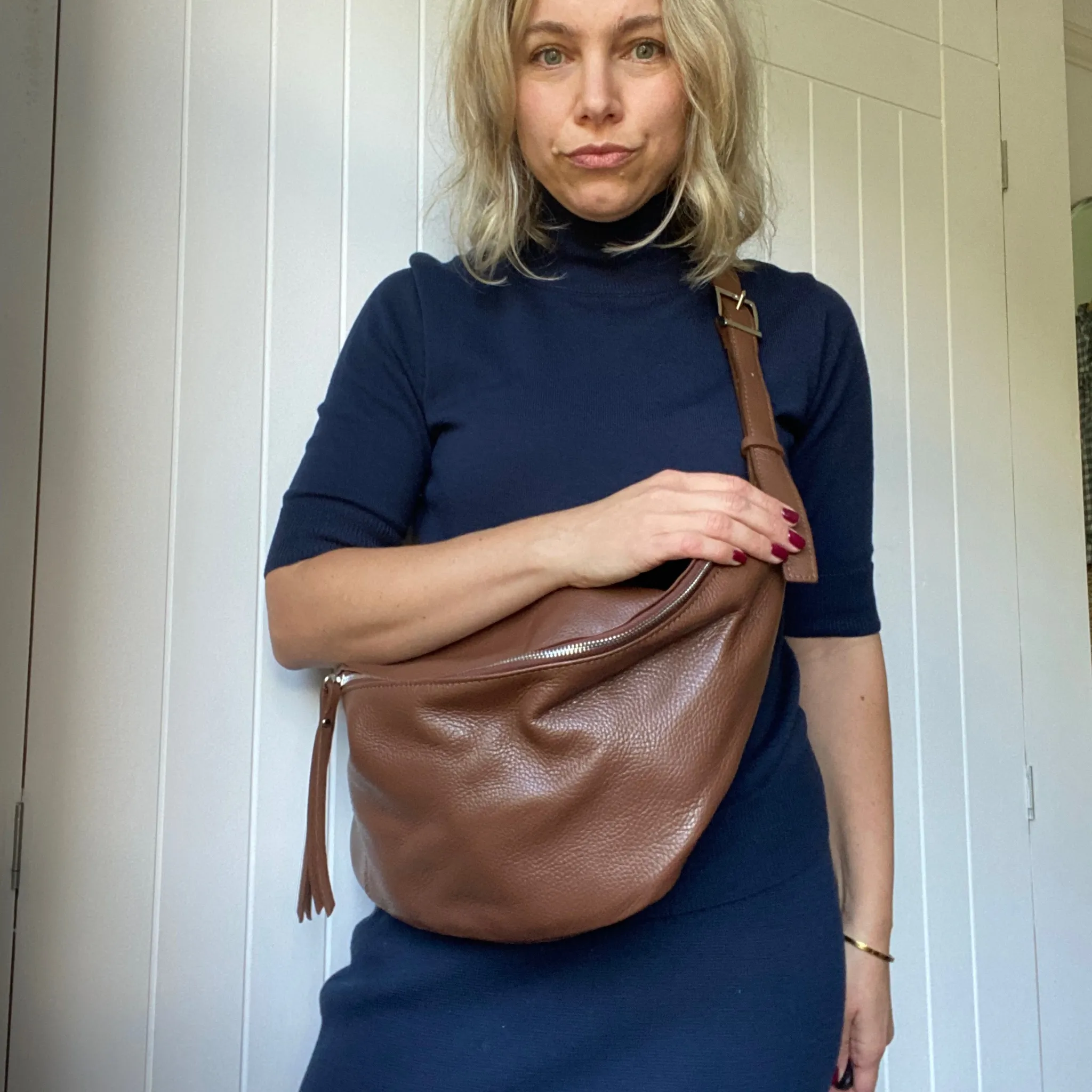 The XL Leather BumBag / Sling Bag