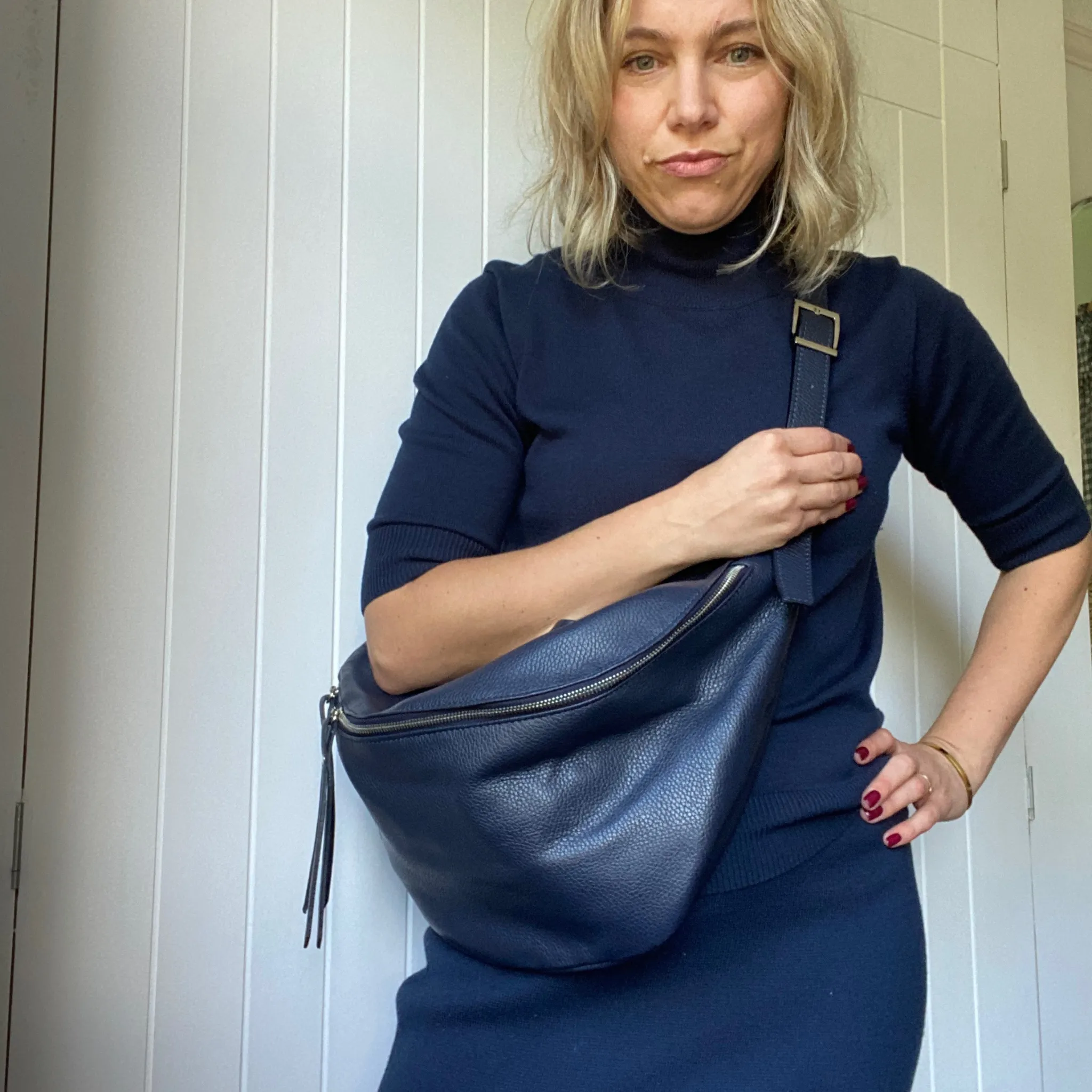 The XL Leather BumBag / Sling Bag