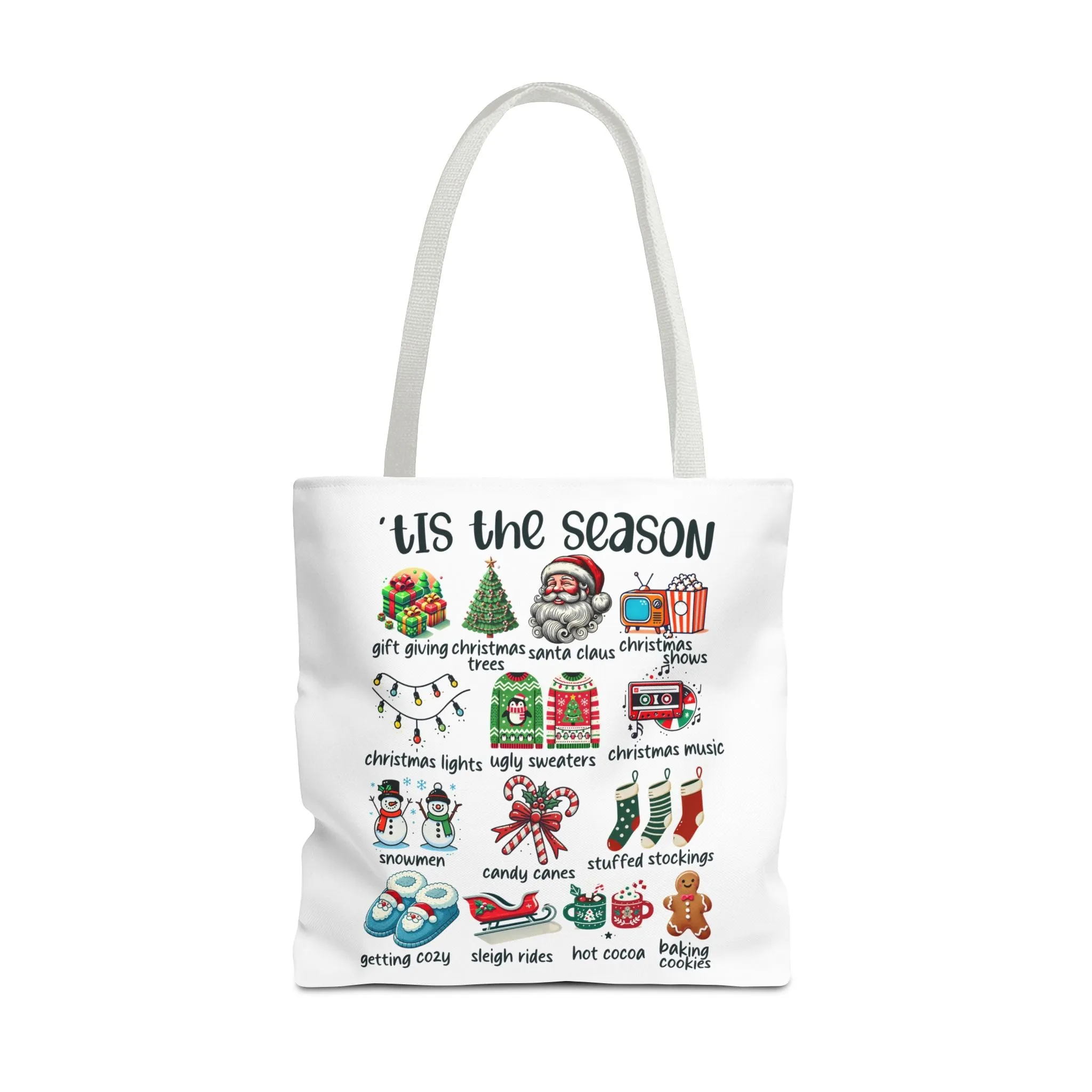 'Tis the Season Christmas Tote Bag - Holiday Décor & Gift Ideas