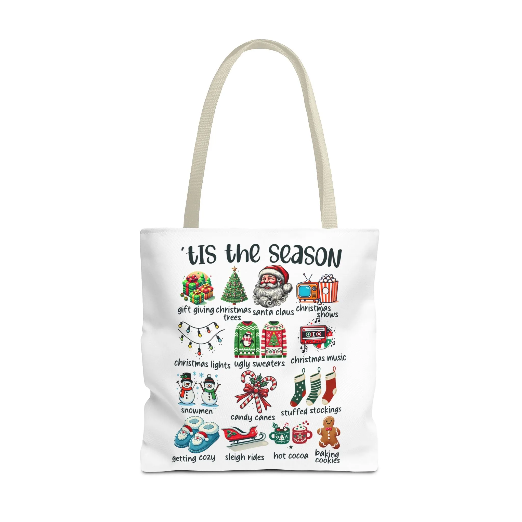 'Tis the Season Christmas Tote Bag - Holiday Décor & Gift Ideas