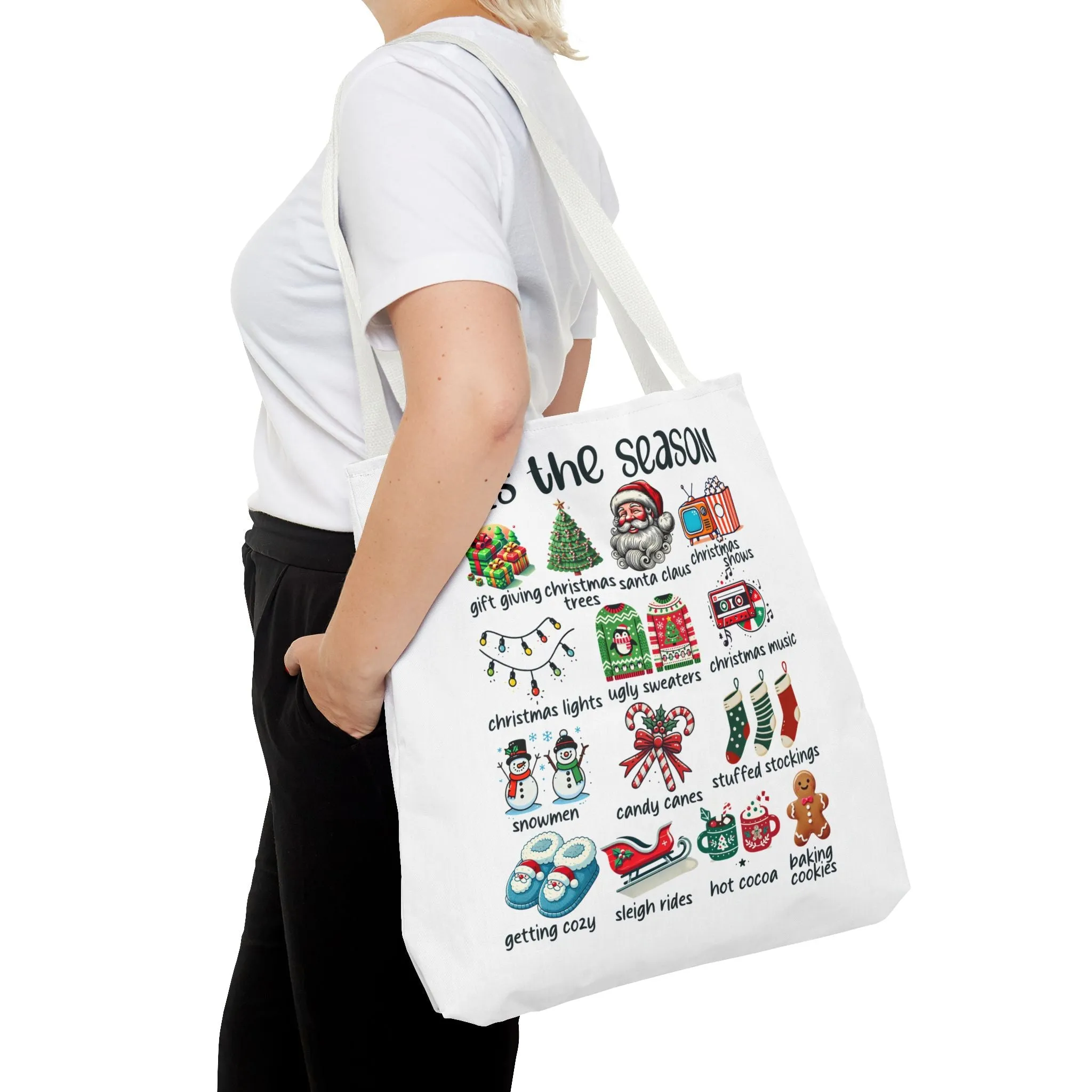 'Tis the Season Christmas Tote Bag - Holiday Décor & Gift Ideas