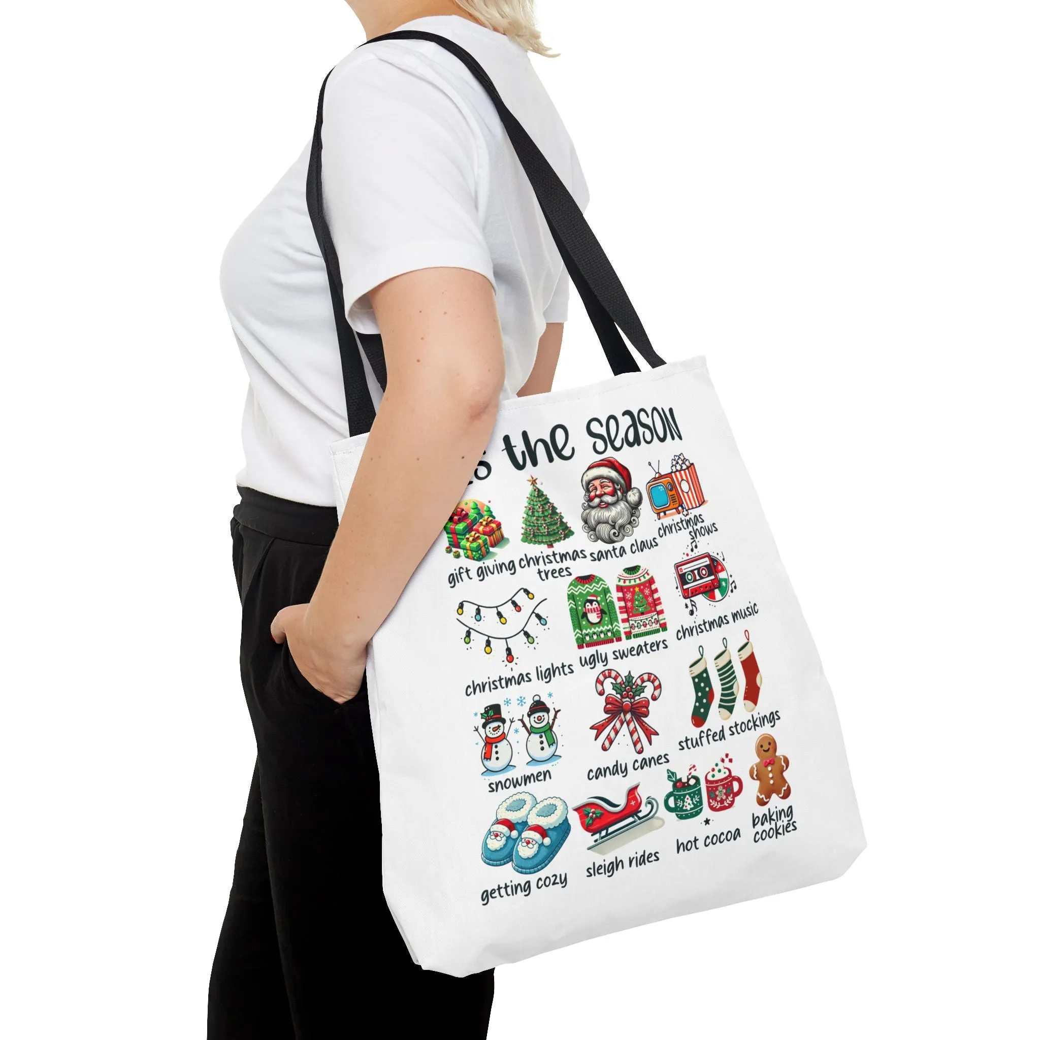 'Tis the Season Christmas Tote Bag - Holiday Décor & Gift Ideas