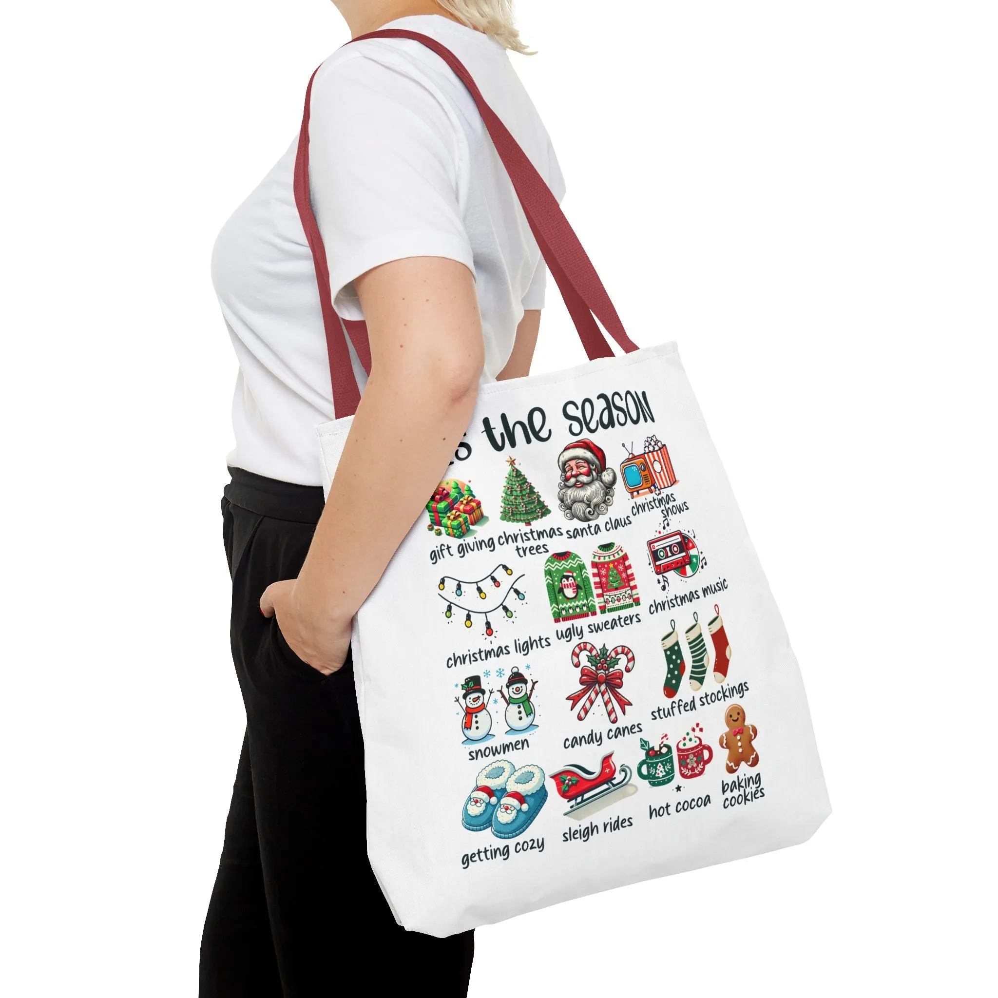 'Tis the Season Christmas Tote Bag - Holiday Décor & Gift Ideas