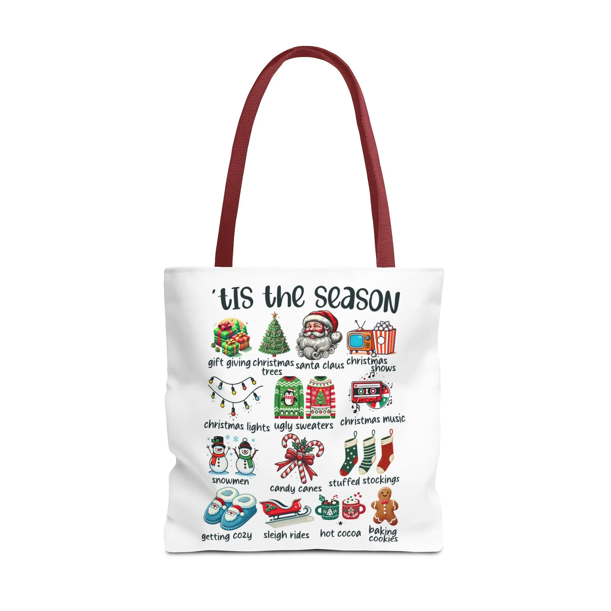 'Tis the Season Christmas Tote Bag - Holiday Décor & Gift Ideas