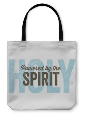 Tote Bag, Vintage Christian Design Spirit