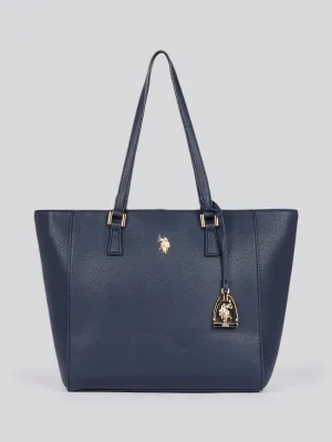 U.S. Polo Assn. Womens Jones Shopping Bag in Navy