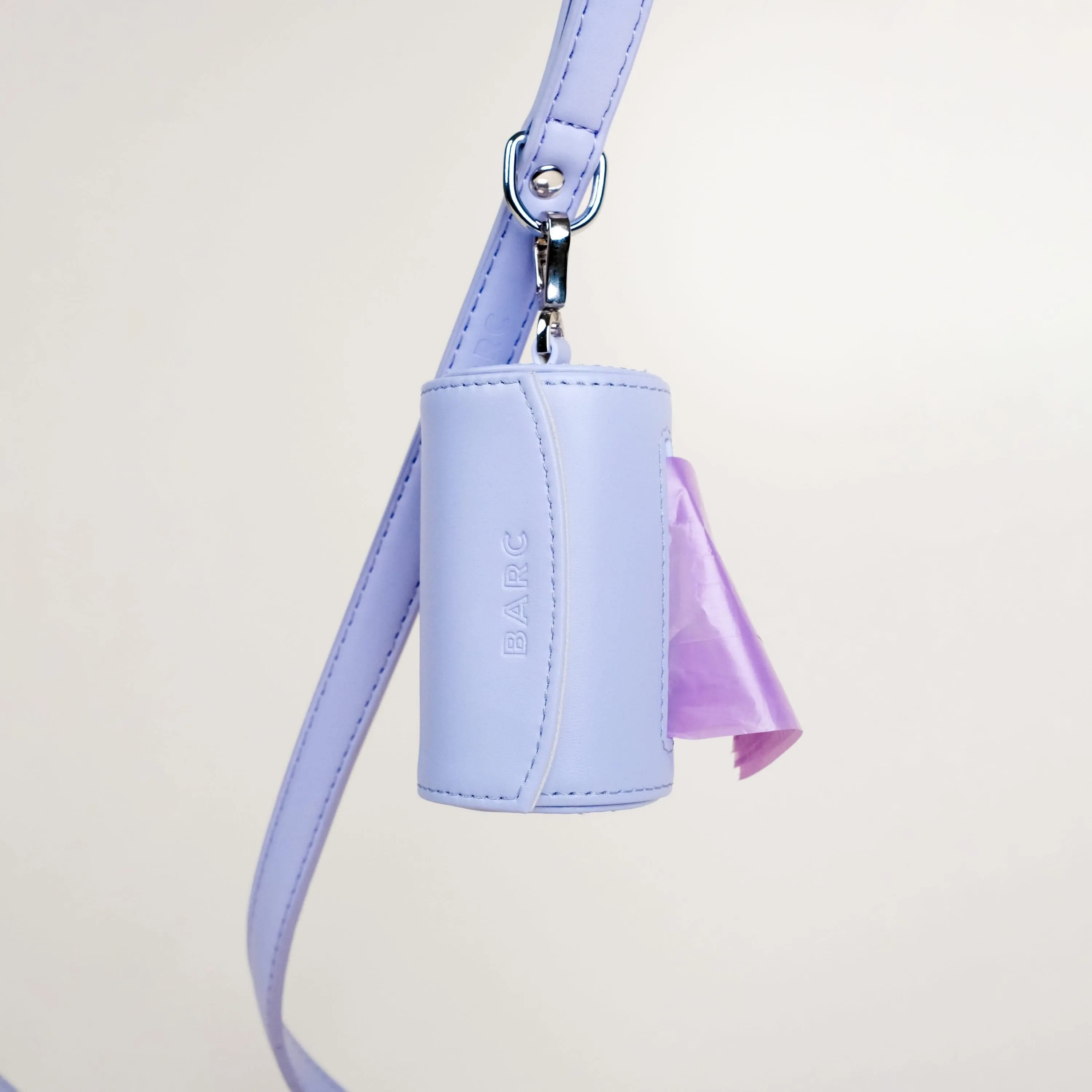 Vegan Leather Waste Bag Holder | Fresh Lilac