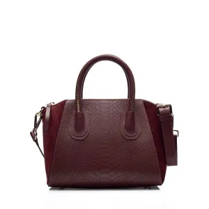 Viper bordeaux gold bag