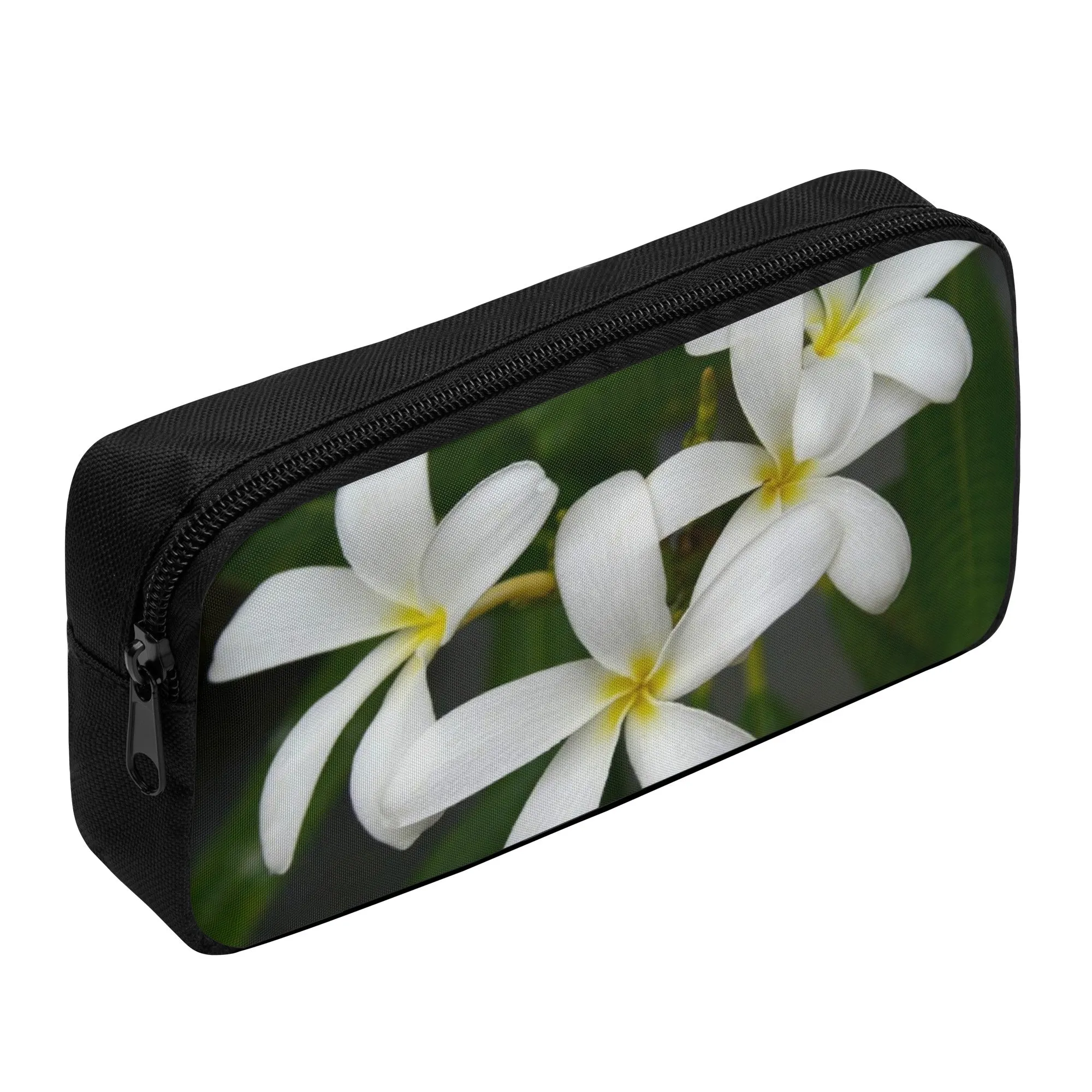 White Frangipanis Pencil Cases