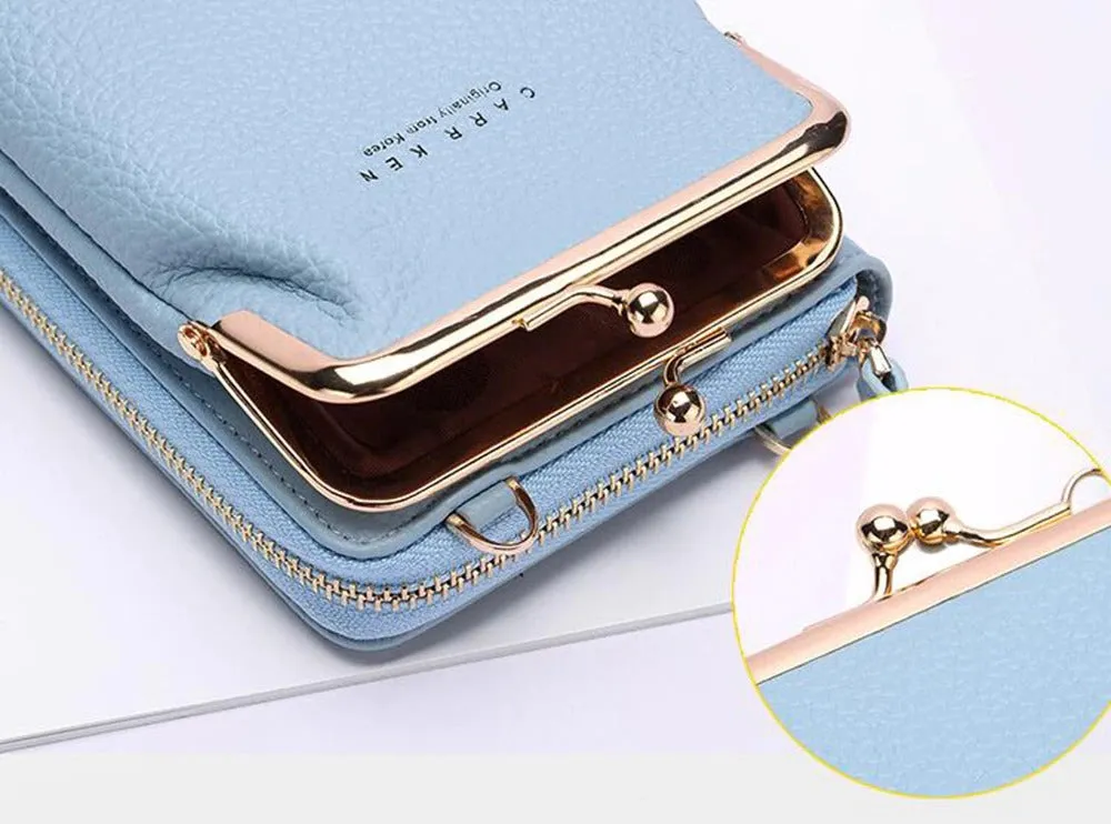 Women Phone Crossbody Bag for Phone Cell Phone Bag Womens Shoulder Messenger Purse Phone