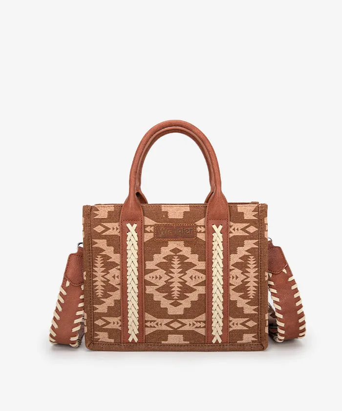 Wrangler Aztec Print Tote Bag Set