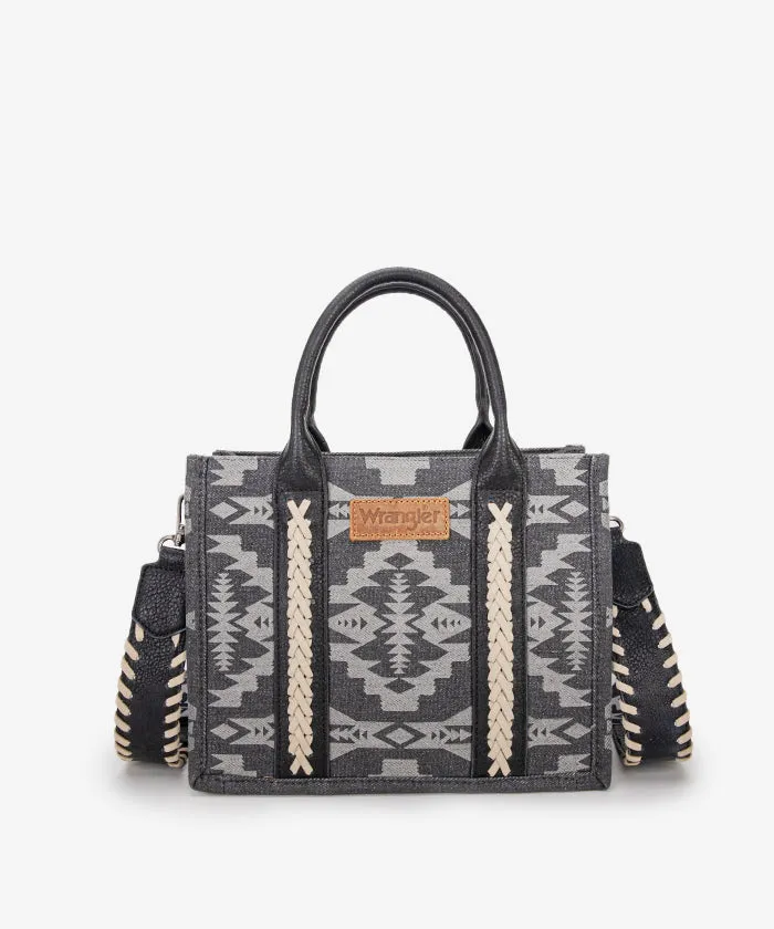 Wrangler Aztec Print Tote Bag Set