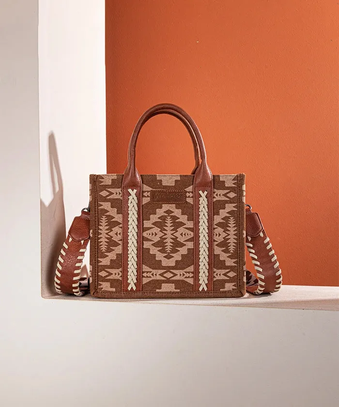 Wrangler Aztec Print Tote Bag Set