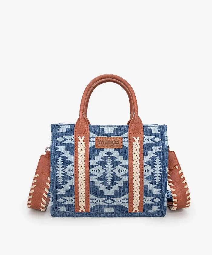 Wrangler Aztec Print Tote Bag Set