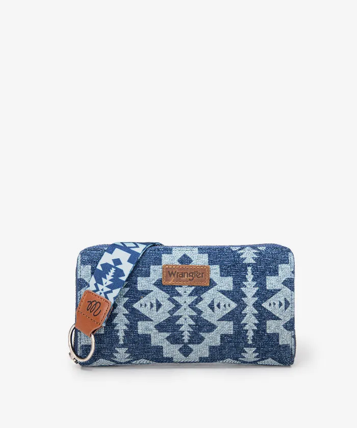 Wrangler Aztec Print Tote Bag Set