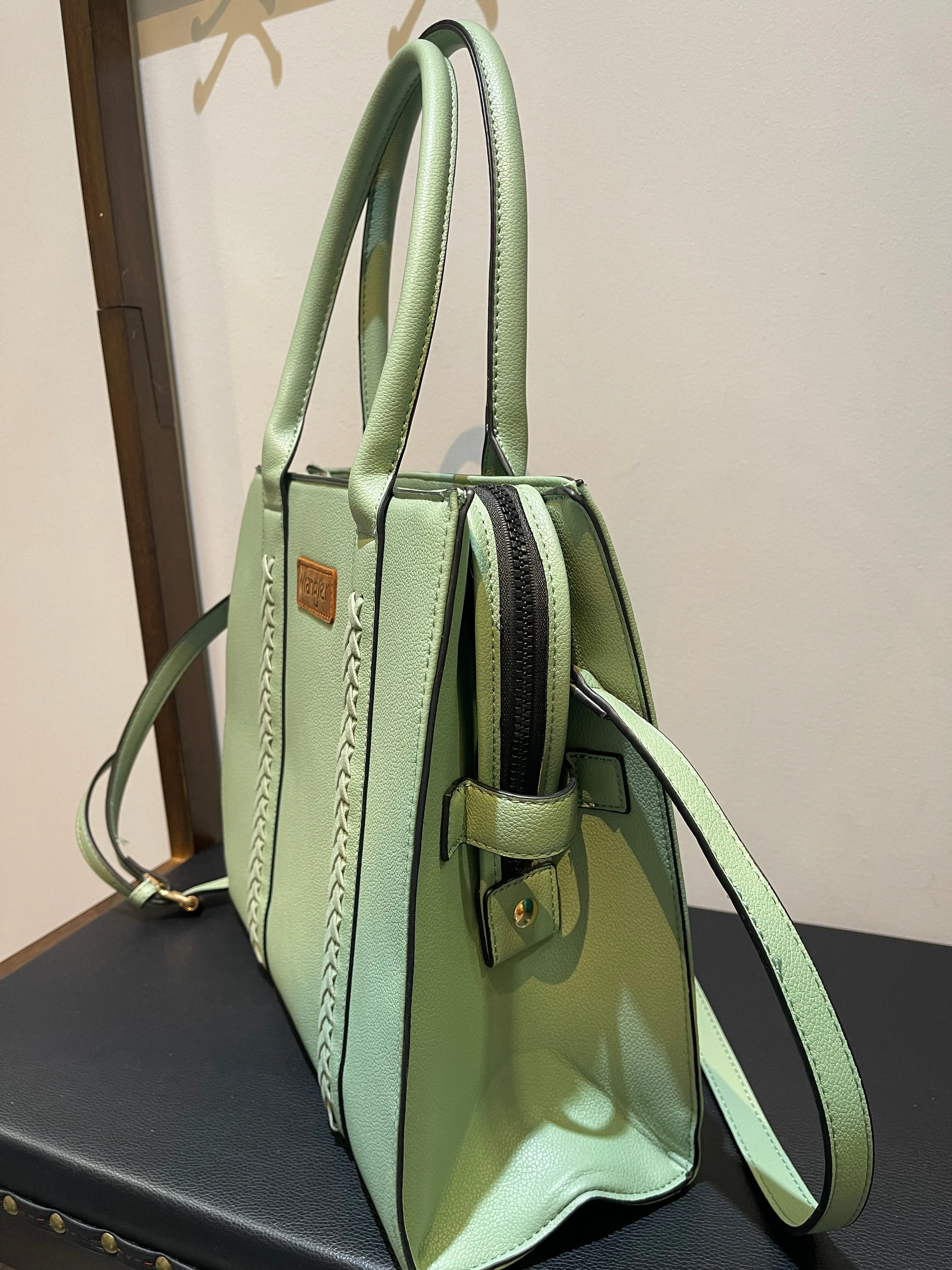 Wrangler Carry-All Tote/Crossbody - Green