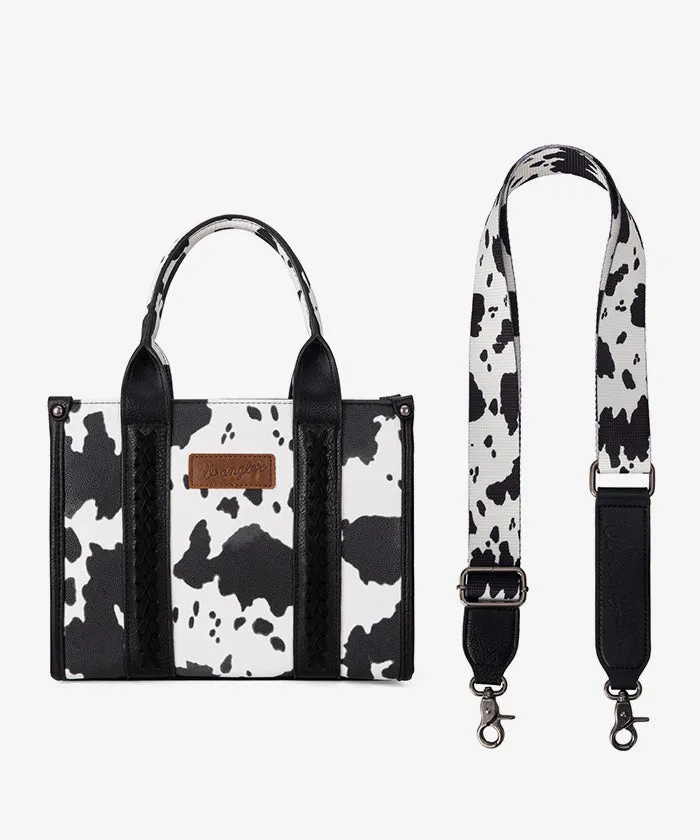 Wrangler Cow Print Concealed Tote Bag