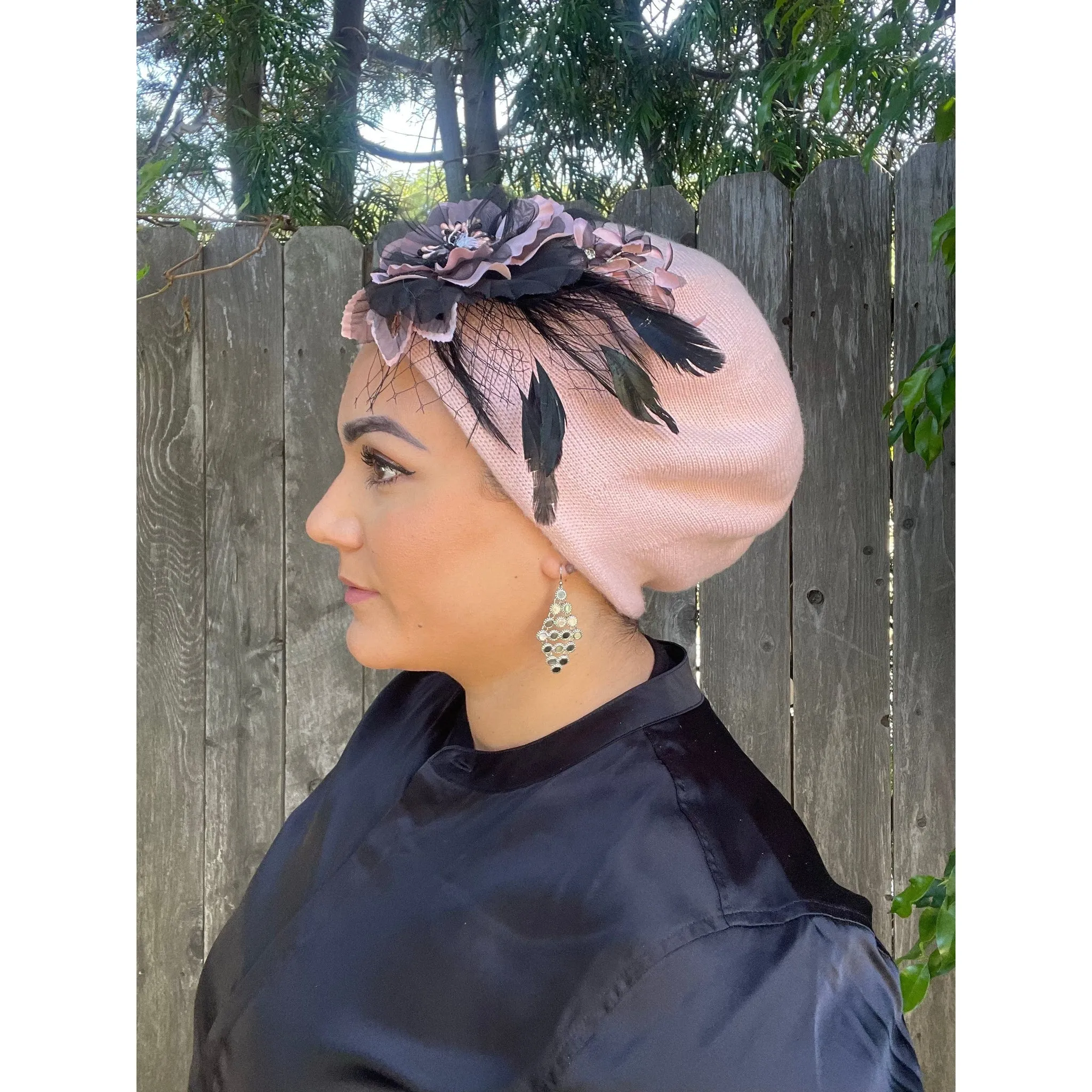 Yeela’s Exquisite Beret - Pink